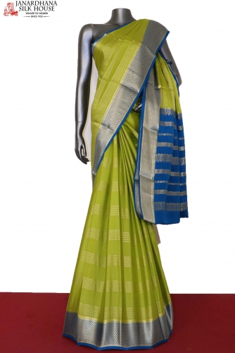 Veldhari Mysore Crepe Silk Saree
